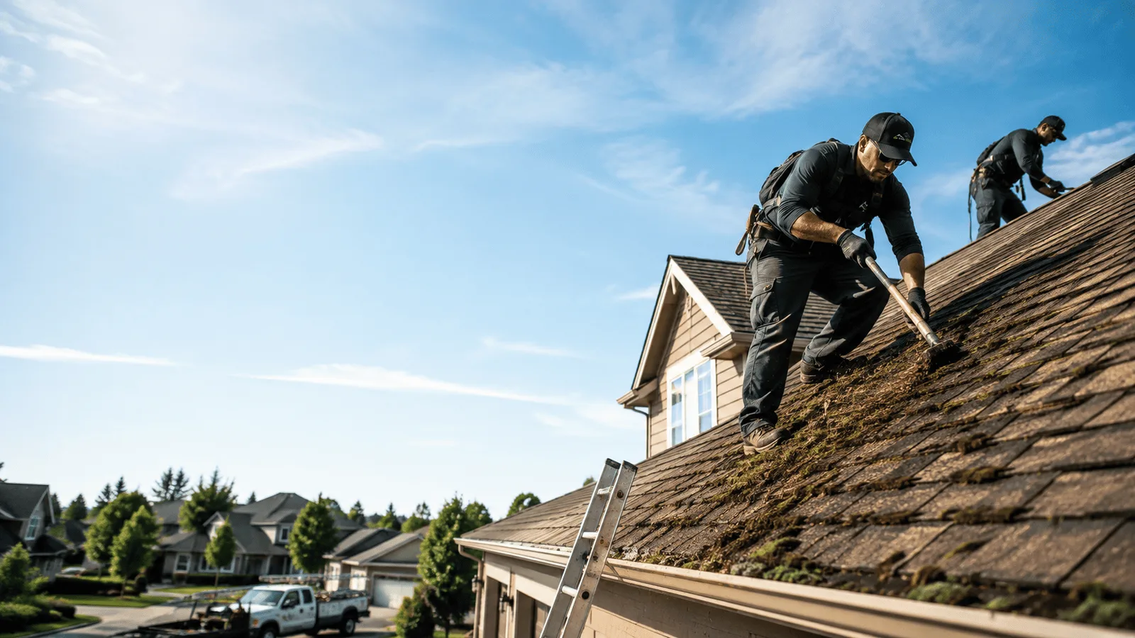 Roof Moss Removal in Arp, TX near me
